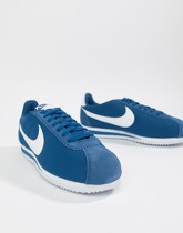 Nike - Cortez - Baskets classiques en nylon - Bleu 807472-406 - Bleu