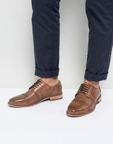 Frank Wright - Chaussures richelieu en cuir - Fauve - Fauve