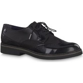 Chaussures Tamaris Derby Plat Noir