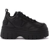 Chaussures Windsor Smith Sneaker Lit in pelle nera