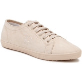 Chaussures Fred Perry Womens Rose Dust Kingston Microfibre Trainers-UK 8