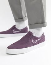 Nike SB - Zoom Stefan Janoski - Baskets à enfiler - Violet 833564-500 - Violet