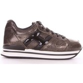 Chaussures Hogan HXW2220T548JD8 Sneakers Femme Or et noir