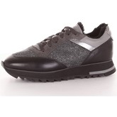 Chaussures Santoni WBVR60250GNEHSR Sneakers Femme Noir et argent