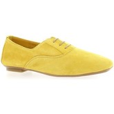 Chaussures Reqin's Derby cuir velours ocre