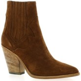 Bottines Giancarlo Boots cuir velours