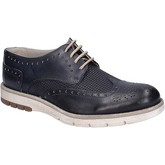 Chaussures Ossiani élégantes bleu cuir BT868
