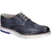 Chaussures Ossiani élégantes bleu cuir BT869