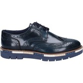 Chaussures Ossiani élégantes bleu cuir brillant BT878