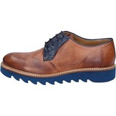 Chaussures Evc élégantes marron bleu cuir BS11