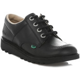 Chaussures Kickers Kick Lo M Core Mens Black Leather Shoes