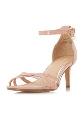 Head Over Heels By Dune Nude 'Melodi' Heeled Sandals
