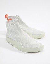 adidas Originals - Adilette - Baskets d'été avec tige Primeknit - Blanc CM8226 - Blanc