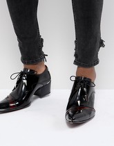 Jeffery West - Sylvian - Chaussures motif éclair - Noir