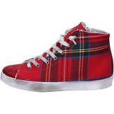 Chaussures 2 Stars sneakers rouge textile daim AC14