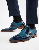 Jeffery West - Capone - Chaussures richelieu - Bleu - Bleu