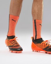 Puma Football - Future 2.3 Netfit - Chaussures de football pour terrain dur - Orange 104832-02 - Orange