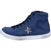 Chaussures 2 Stars sneakers bleu textile daim BZ535