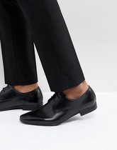 Pier One - Chaussures derby en cuir - Noir - Noir