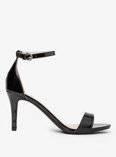 Black 'Stella' Heeled Sandals