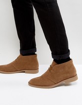 New Look - Desert boots en imitation daim - Fauve - Taupe