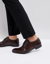 Base London - Purcell - Chaussures richelieu en cuir - Marron
