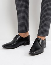 H By Hudson - Erato - Chaussures richelieu en cuir - Noir - Noir