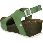 Sandales 5 Pro Ject sandales vert cuir AC691