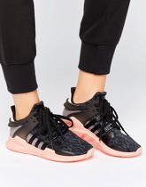 adidas Originals - EQT Support - Baskets - Noir - Noir