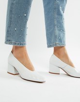 Depp - Chaussures en cuir à talons - Blanc