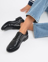 Pimkie - Chaussures richelieu cloutées - Noir
