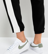 Nike - Blazer - Baskets - Blanc et kaki - Blanc