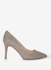 Wide Fit Grey MF Electra Court Shoes