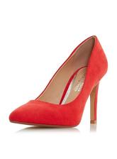 Head Over Heels By Dune Red 'Alexxa' Court Shoes