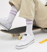 adidas Skateboarding - Adi-Ease - Baskets à imprimé marbré - Blanc