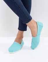TOMS - Alpargata - Chaussures en toile - Turquoise - Bleu