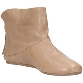 Boots Carmens Padova bottines beige cuir AF46