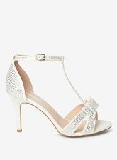 Wide Fit Ivory 'Sofia' Occasion Sandals