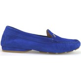 Chaussures Fabi mocassins bleu daim AM709
