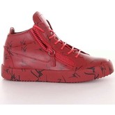 Chaussures Giuseppe Zanotti RU80002 Sneakers Homme Rouge et noir