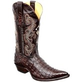 Boots Go'west CHIHUAHUA CROCODILE BELLY (ventre) CAFE HOMME GOWEST SANTIAG