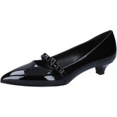 Chaussures escarpins Olga Rubini escarpins noir cuir verni AD691