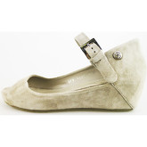 Chaussures escarpins Samsonite talons compensé gris daim AG612